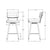 Amisco Phoebe Stool