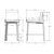 Amisco Wiverly Stool