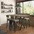 Amisco Upright Stool with Wood Backrest