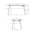 Amisco Alys Rectangular Table