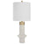Edge Table Lamp - White