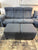 Stressless Double Ottoman w/ Table