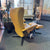 Stressless Wing (M) Cross Set Chair & Ottoman - Paloma Honey