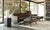 Stella Wood Ottoman with Table