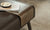 Stella Wood Ottoman with Table