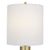 Edge Table Lamp - White