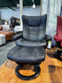 Stressless Wing set Chair & Ottoman