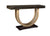 Handstone Contempo 60” Sofa Table w/Metal Curves New