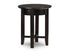 Handstone Demilune Round Chair Side Table